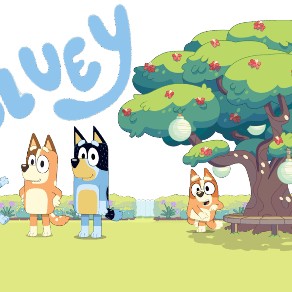 Bluey - Принтирай и Играй – Забавление у дома!